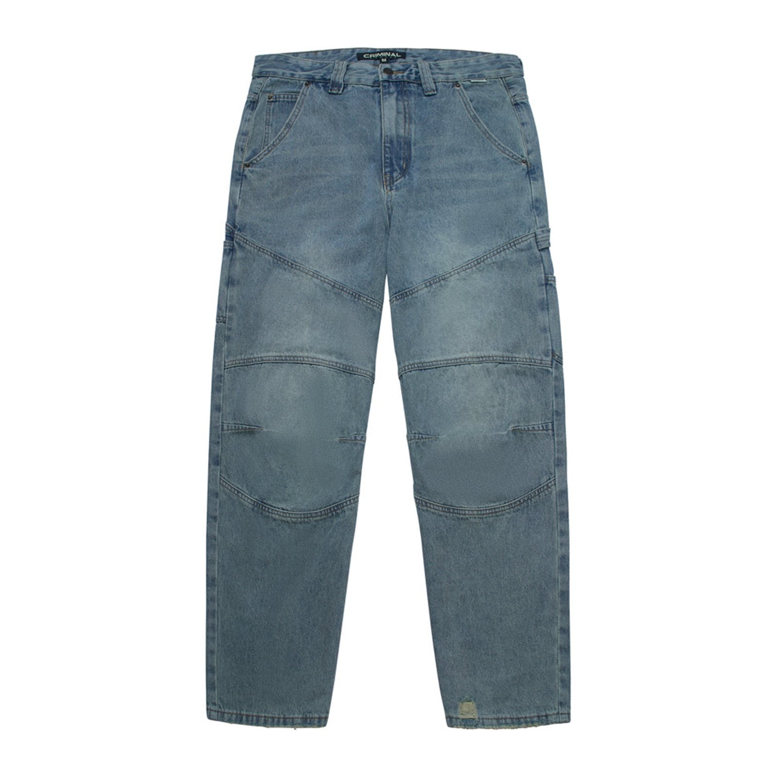 Criminal Damage Franklin Pant — Washed Blue