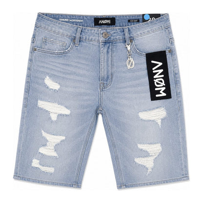 ANOM Ghost Denim Short — Ice Blue