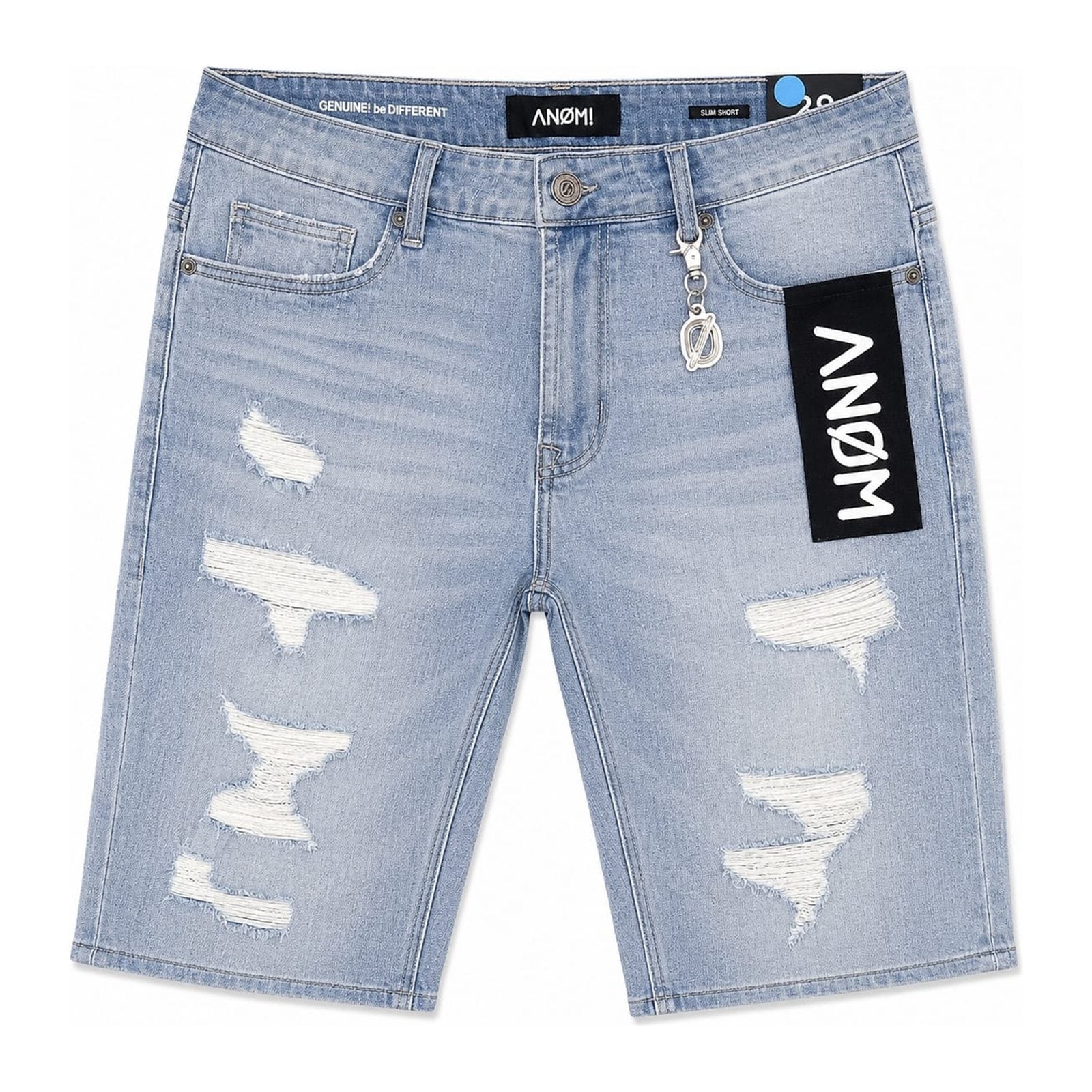 ANOM Ghost Denim Short — Ice Blue, view 3