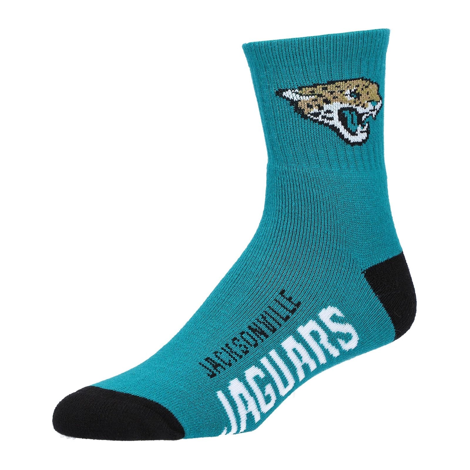 Jacksonville Jaguars Team Logo Crew Sock — Jade