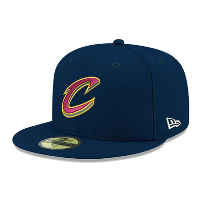 New Era Cleveland Cavaliers 59FIFTY Fitted — Navy, view 9