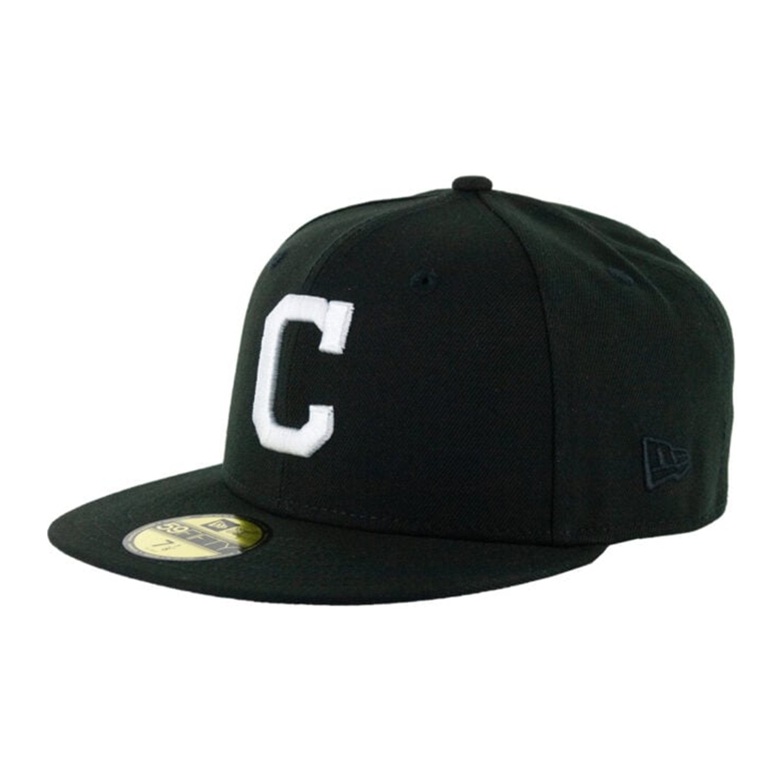 New Era Cleveland Indians 59FIFTY Fitted — Navy/White