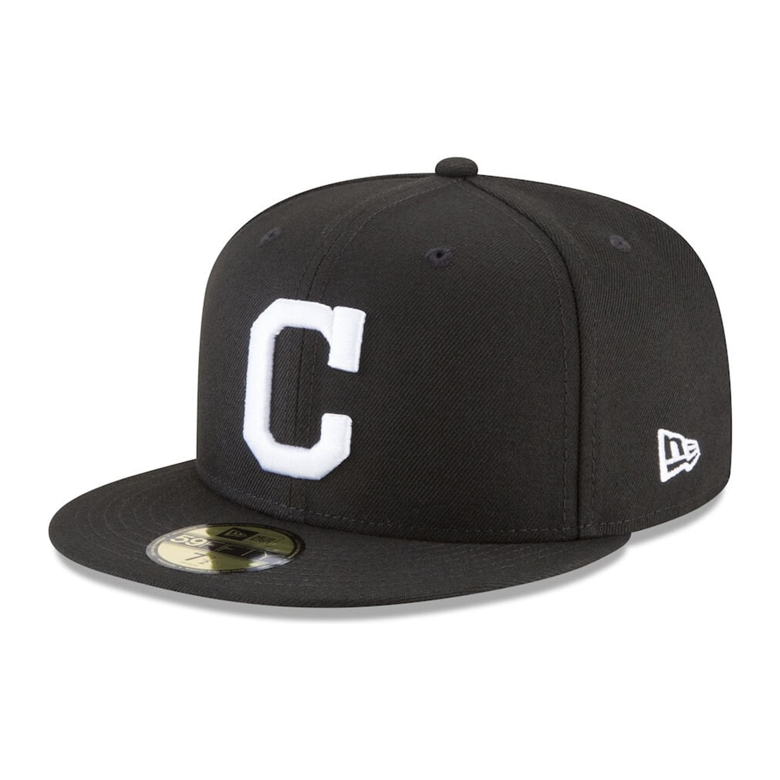 New Era Cleveland Indians 59FIFTY Fitted — Navy/White