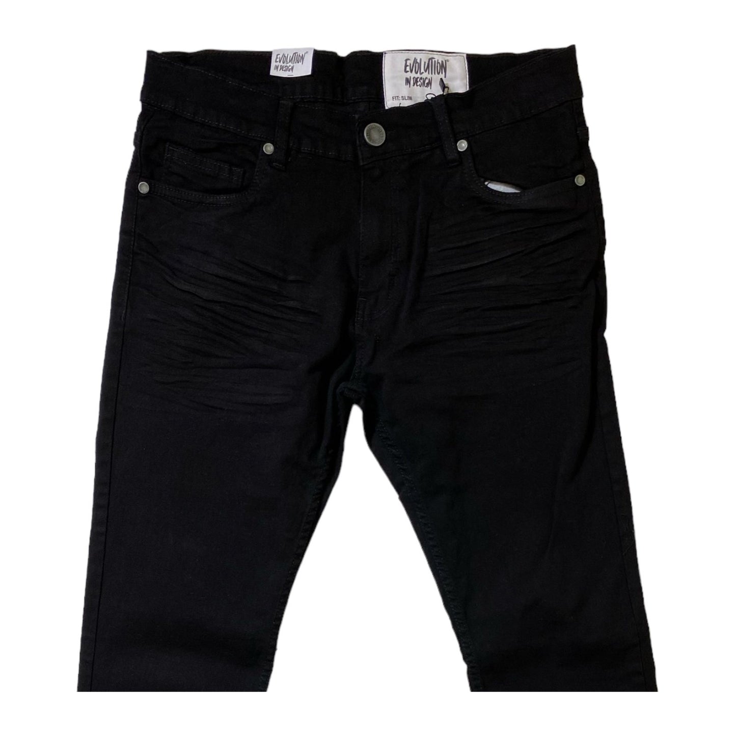 Evolution in Design Slim Jean — Jet Black, view 2