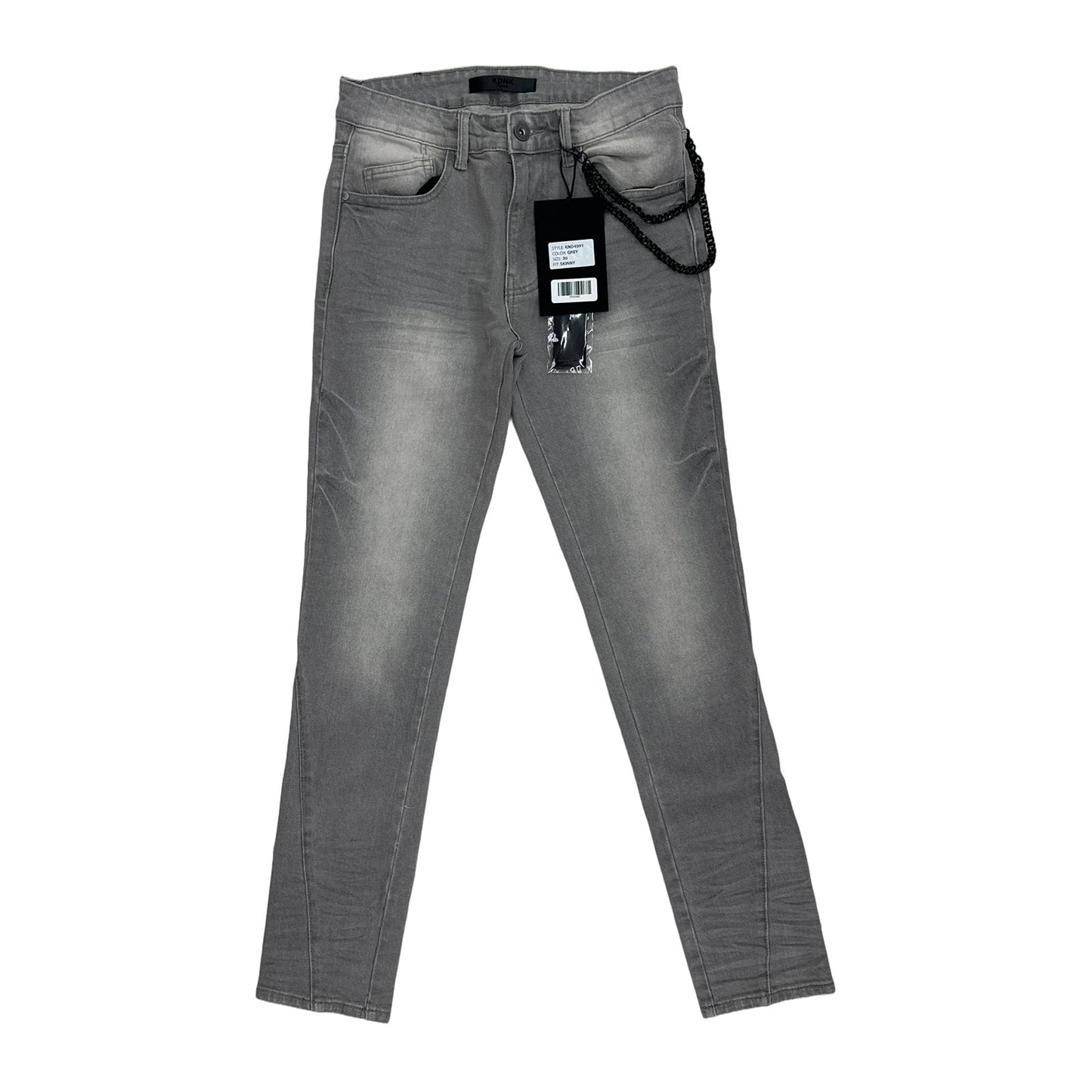 KDNK Skinny Jean — Grey, view 7