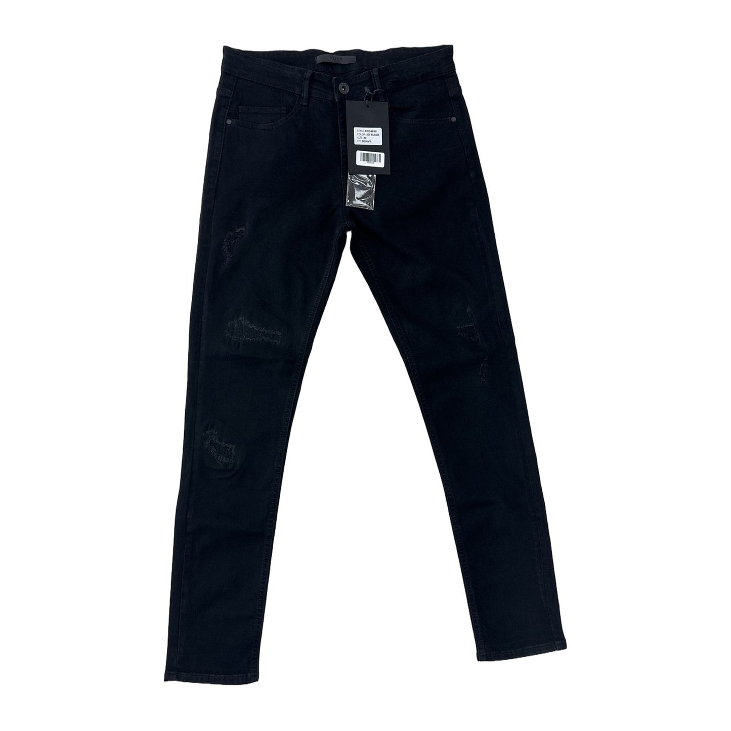 KDNK Skinny Jean — Jet Black, view 10
