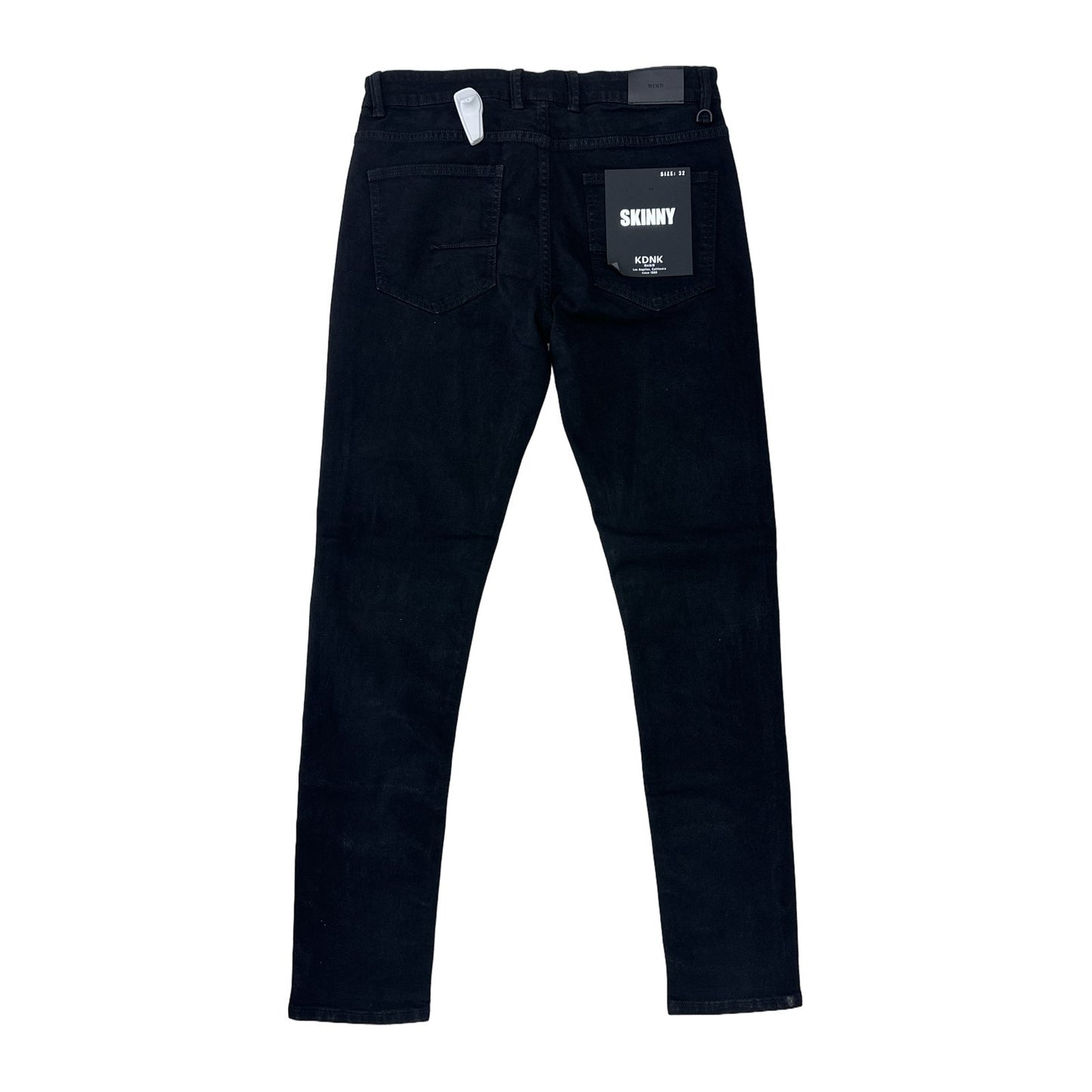 KDNK Skinny Jean — Jet Black, view 12