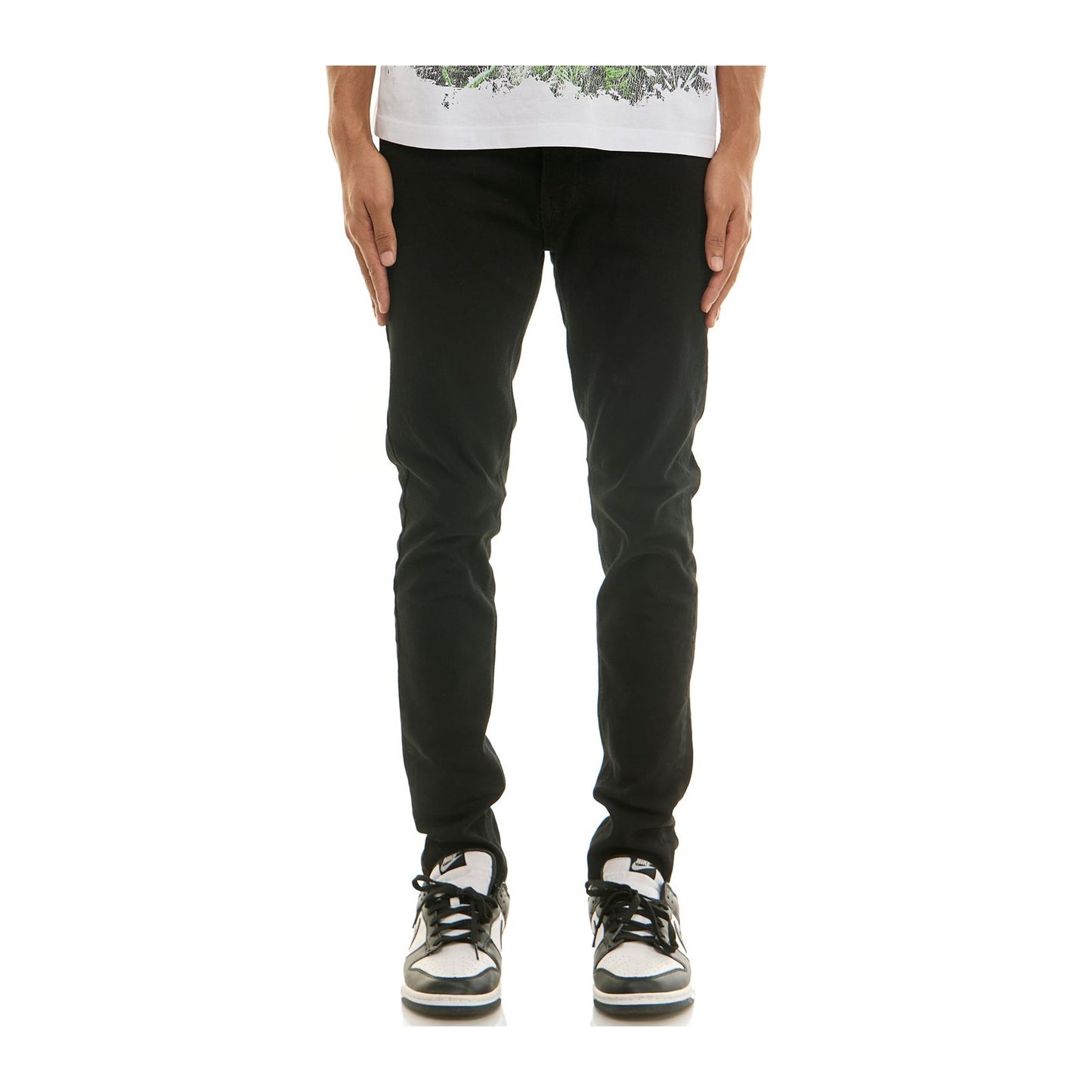 KDNK SK103 Everyday Skinny Jean — Jet Black, view 2