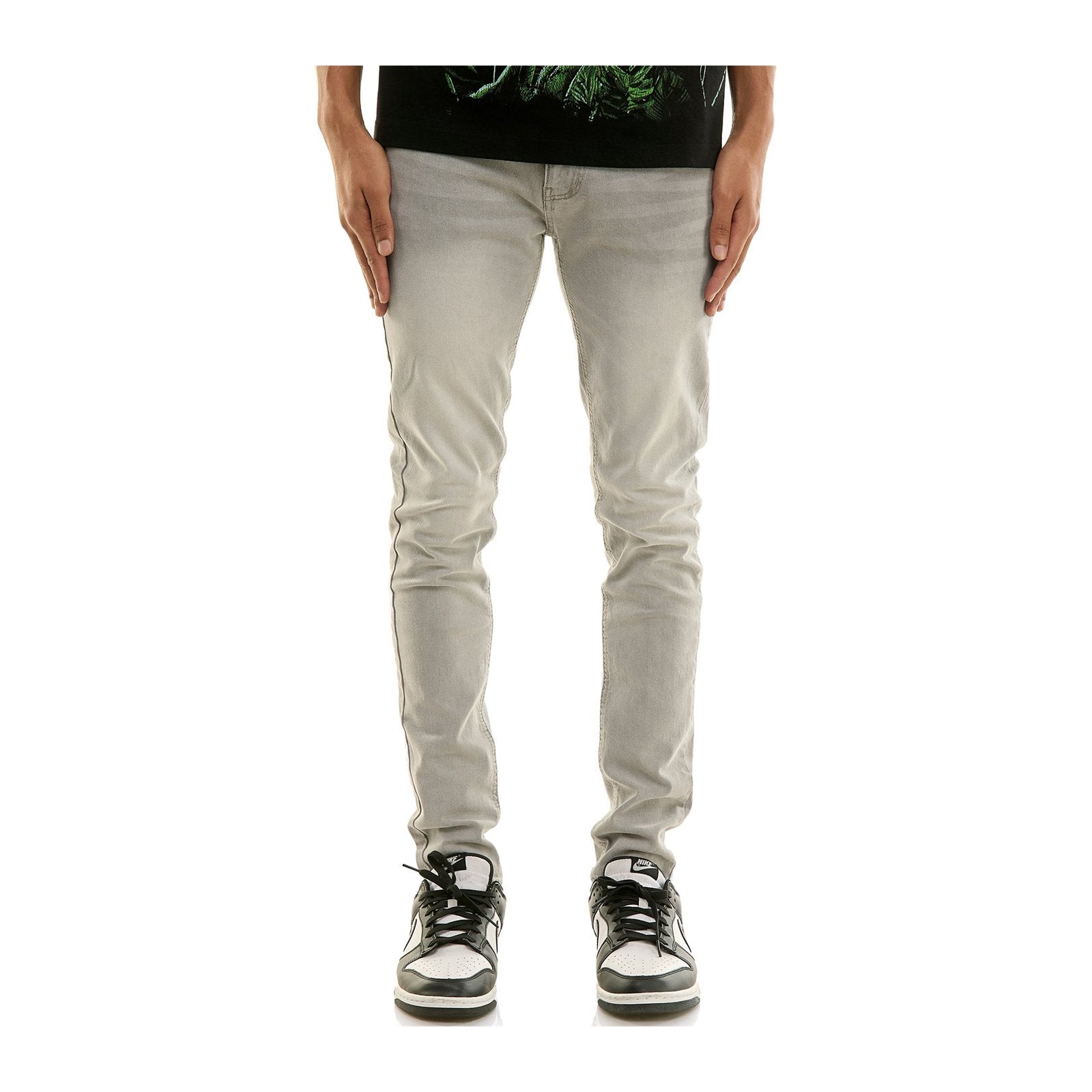 KDNK SK103 Everyday Skinny Jean — Light Grey