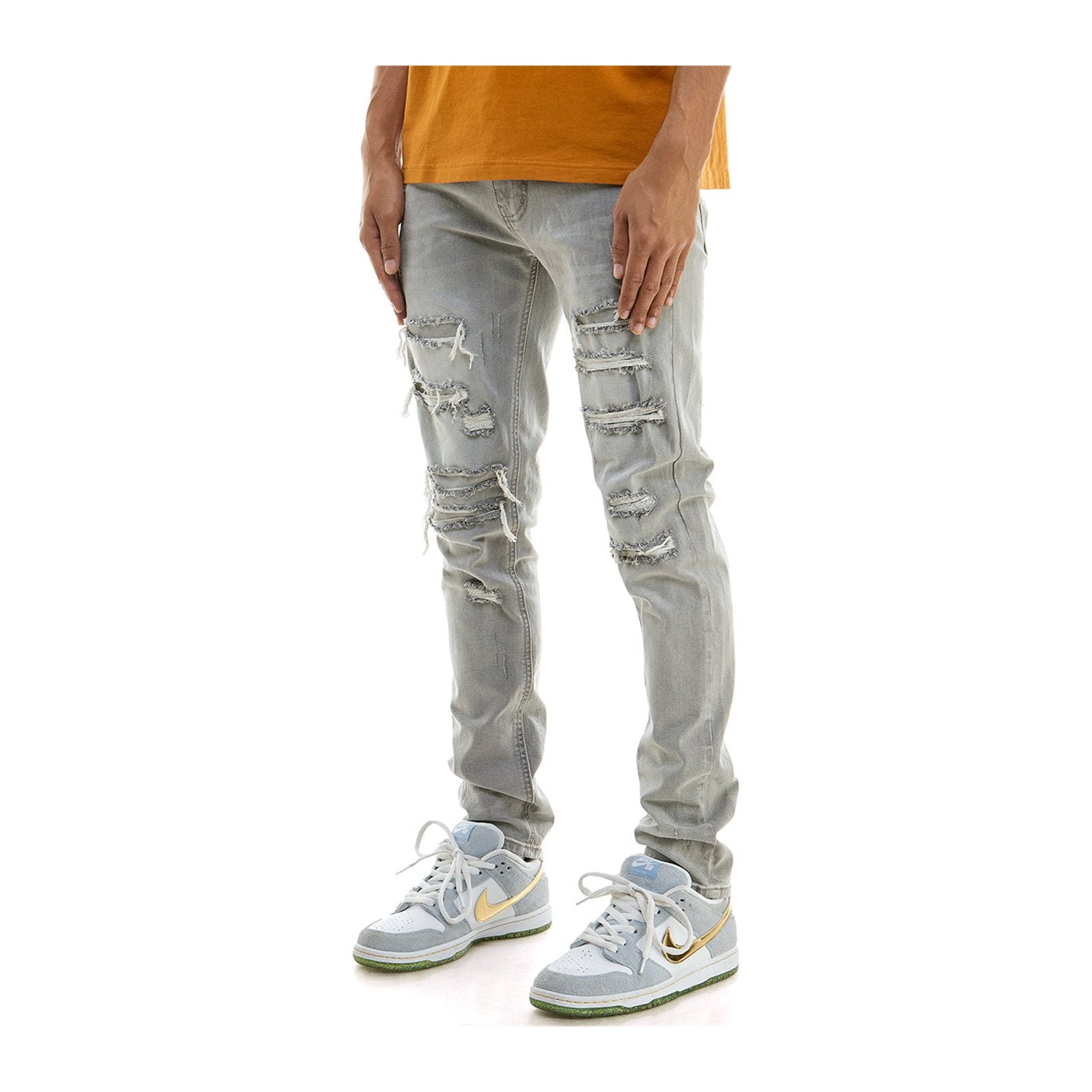 KDNK Self V4 Jean — Grey, view 5