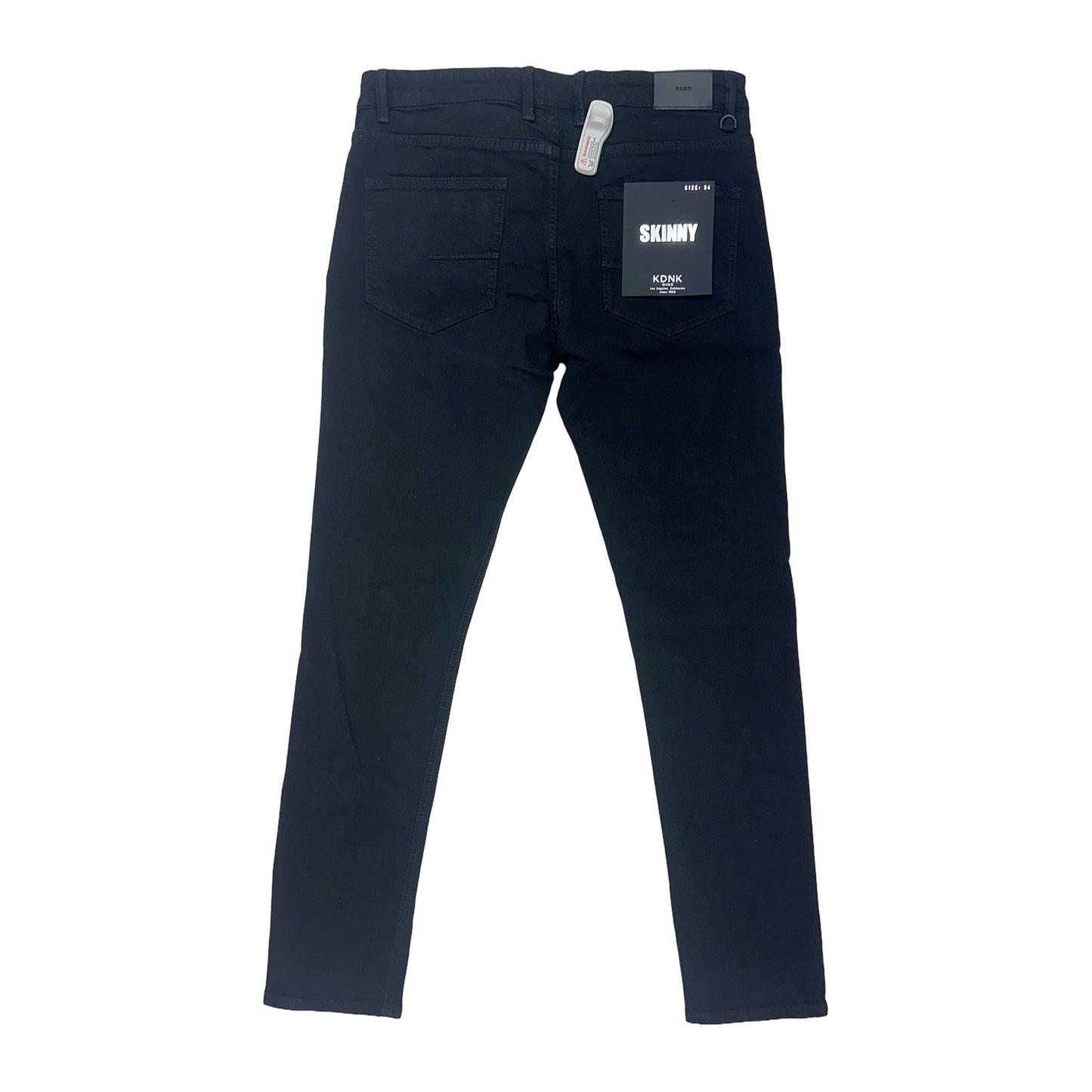 KDNK Skinny Jean — Black, view 9