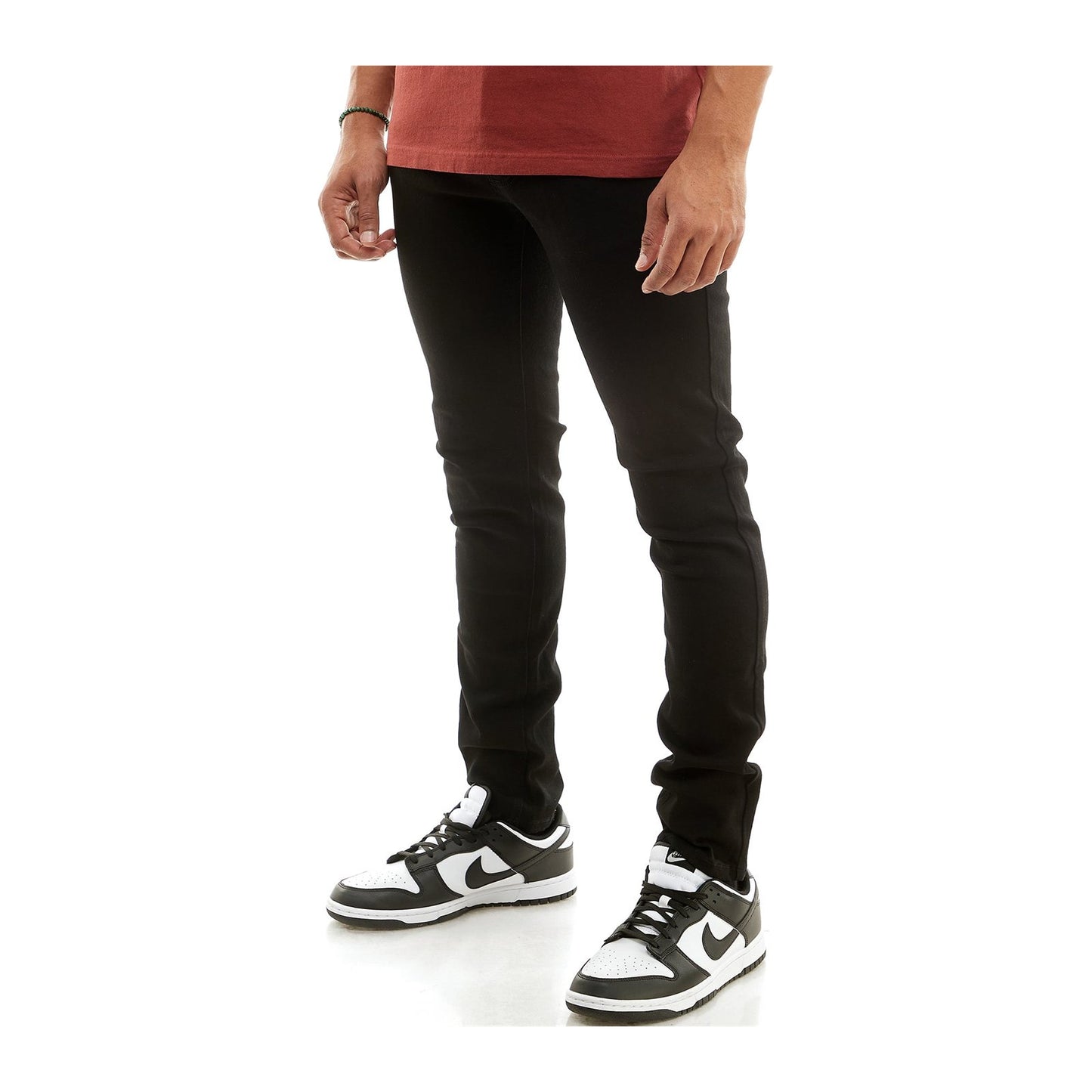 KDNK SK201 Everyday Skinny Pant — Jet Black, view 2