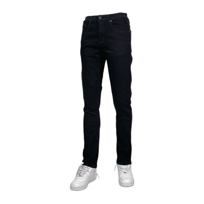 Blind Trust "Alec" Slim Fit Stretch Twill Pant — Black, view 3