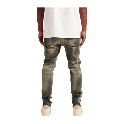 Embellish "David" Stacked Jean — Smokey Indigo, view 2