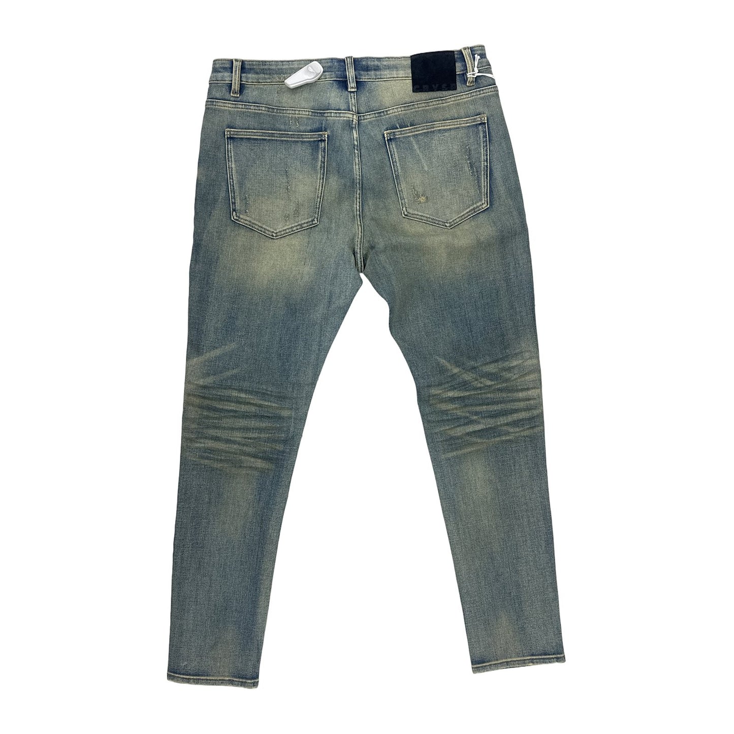 Crysp Atlantic Stacked Jean — Vintage Sand, view 9