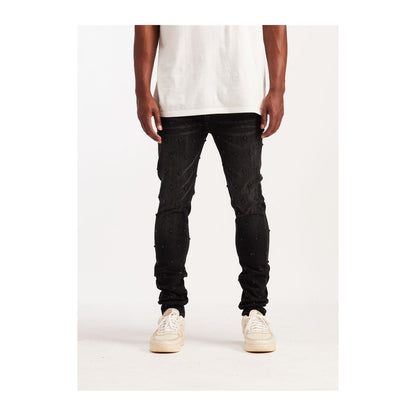 Embellish "Cygnus" Skinny Jean — Washed Black, view 3