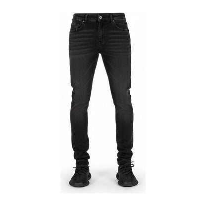 Focus 5244C Premium Clean Slim Denim — Black Wash