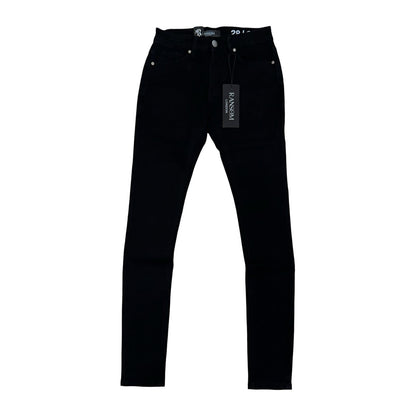 Ransom London Jet Black Denim, view 3