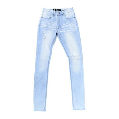 Ransom London "Glacier" Denim — Ice Blue, view 3