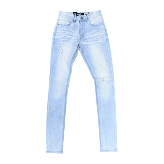 Ransom London "Glacier" Denim — Ice Blue