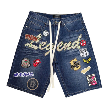Blind Trust "Legend" Denim Short — Indigo, view 10