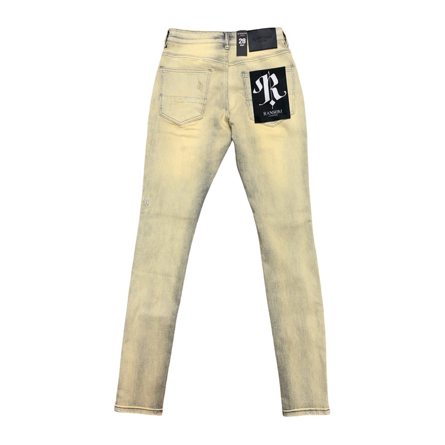 Ransom London Denim — Tan Blue, view 6