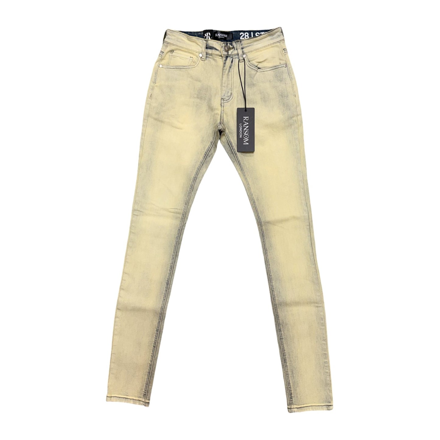Ransom London Denim — Tan Blue, view 3