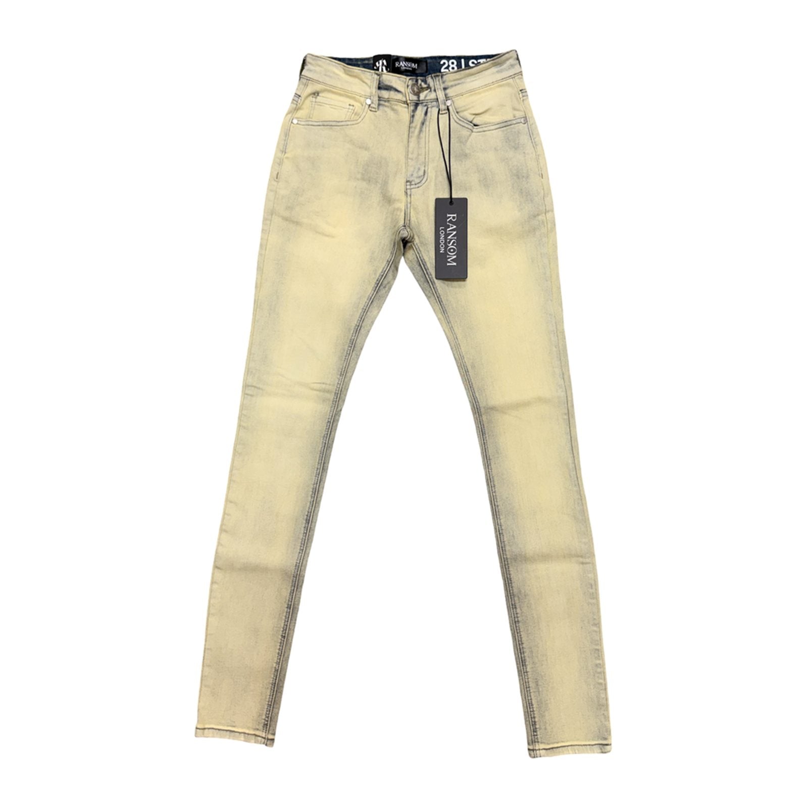 Ransom London Denim — Tan Blue