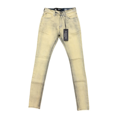 Ransom London Denim — Tan Blue