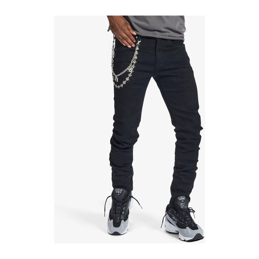 Melee "Noctis" Skinny Jean — Jet Black