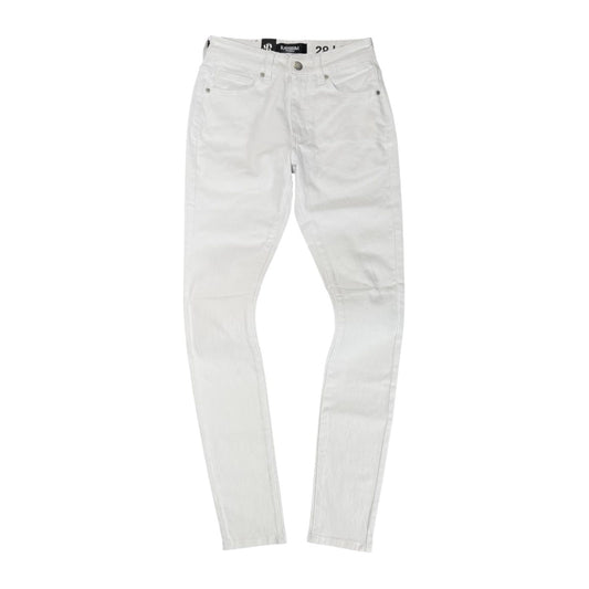 Ransom London "Snow" Clean Denim — White