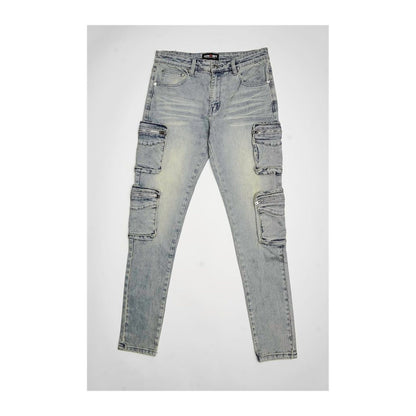 Concept Dunkirk Cargo Denim — Light Blue, view 13
