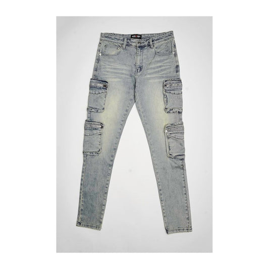Concept Dunkirk Cargo Denim — Light Blue