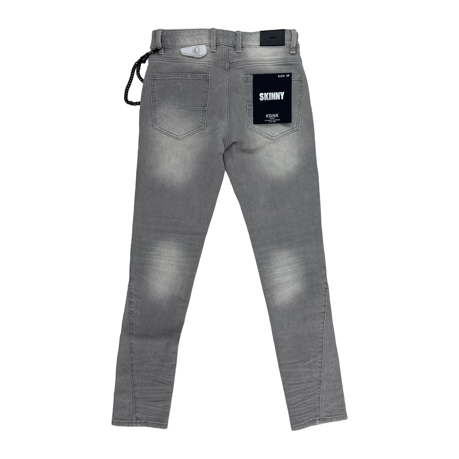 KDNK Skinny Jean — Grey, view 3