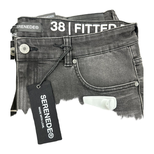 Serenede Fitted Jean — Washed Black