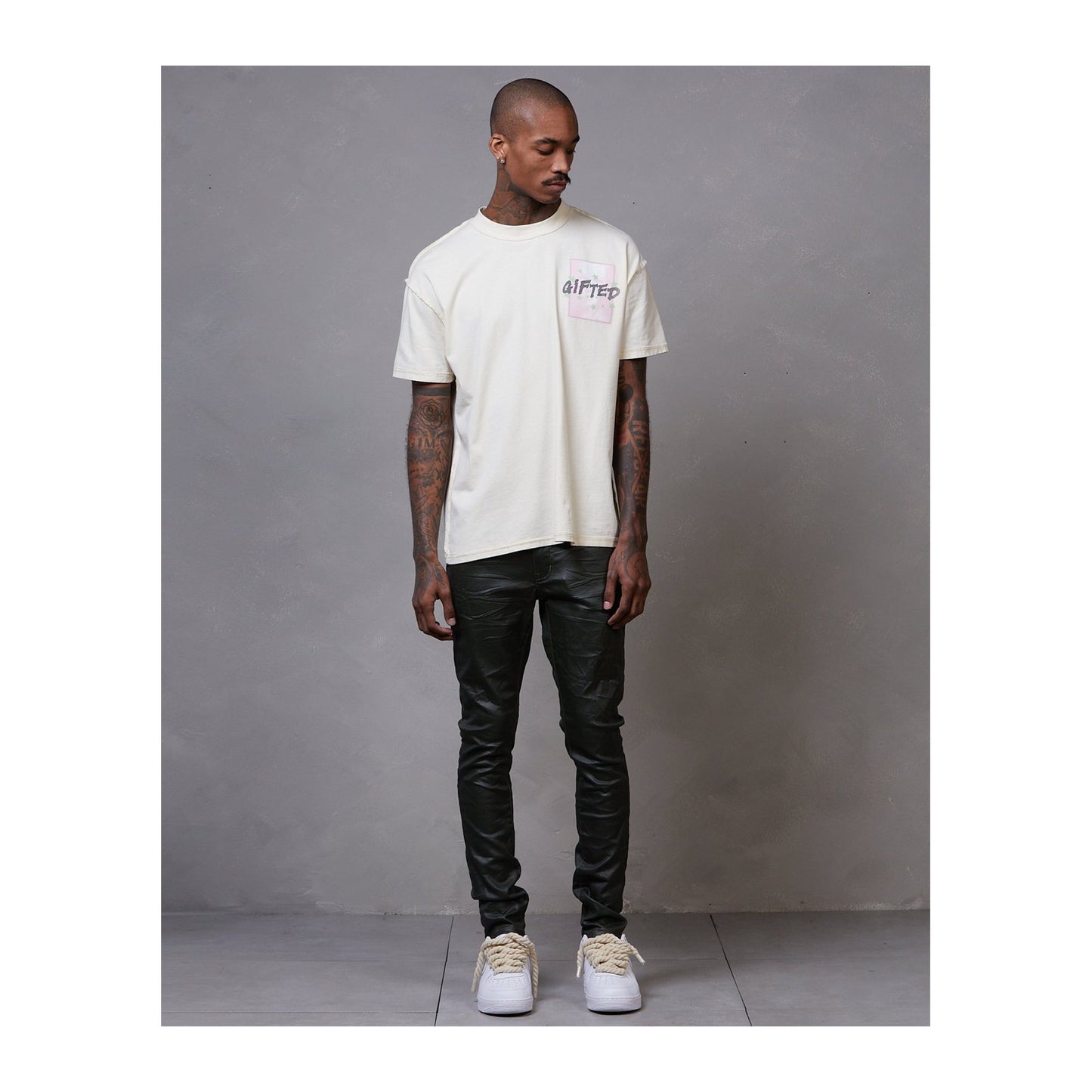 GFTD LA Vanta Denim — Olive Coated