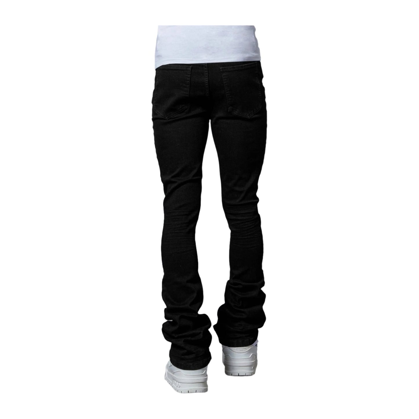 PAIN LAB Stacked Denim — Jet Black, view 3