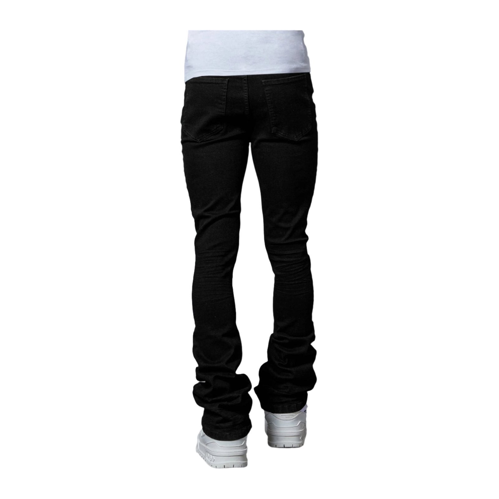 PAIN LAB Stacked Denim — Jet Black, view 3
