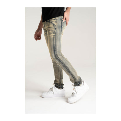 Spark Basic Stretch Denim — Dark Indigo, view 2