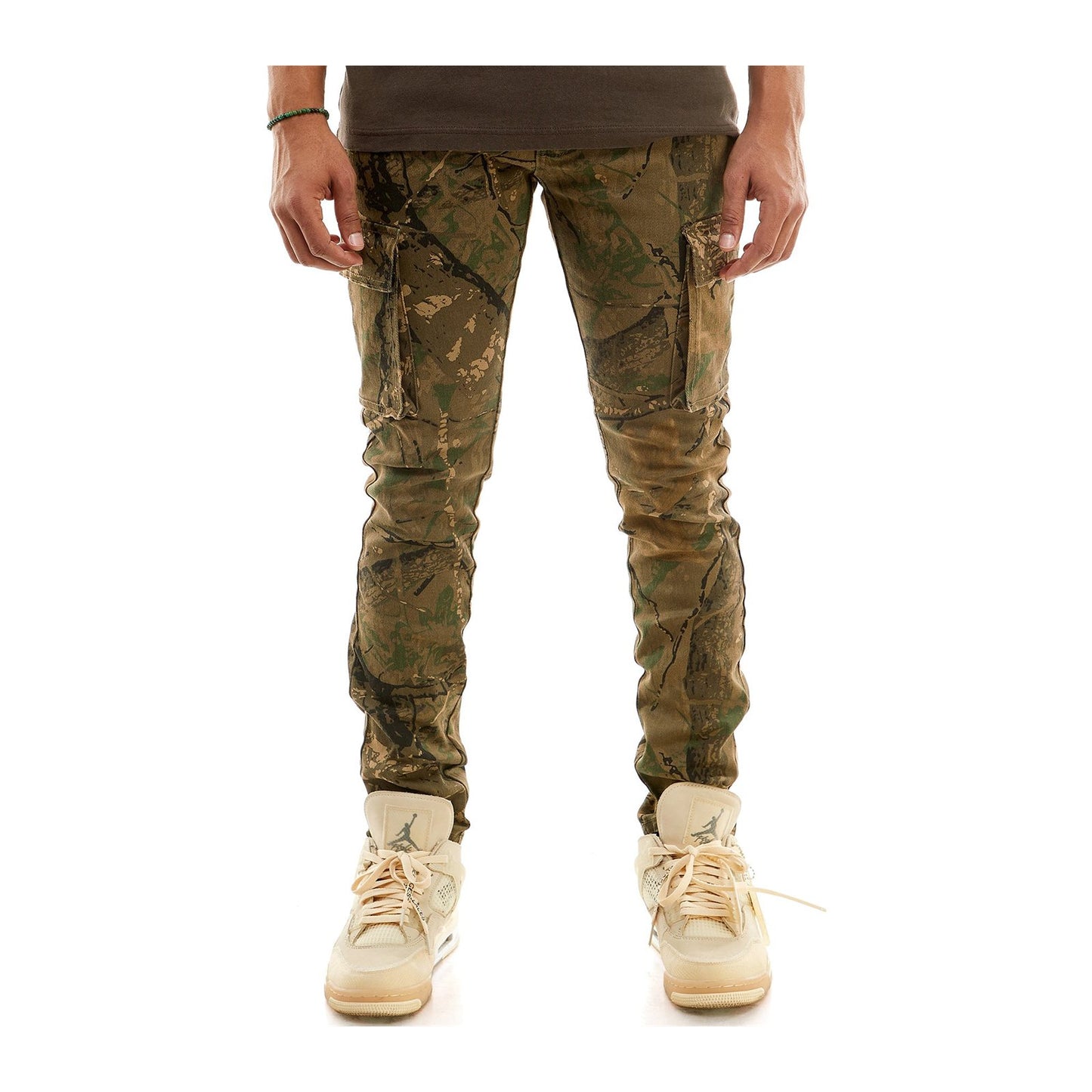 KDNK Hunter's Cargo Pant — Camo Olive