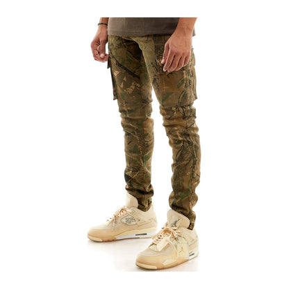 KDNK Hunter's Cargo Pant — Camo Olive, view 2