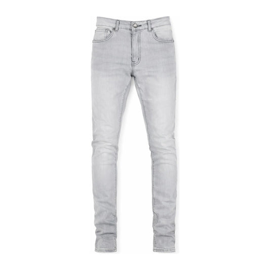 Focus 5244 Premium Clean Slim Denim — Light Grey