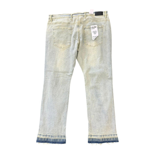 Evolution in Design Mended Slim Jean — Wheat, view 2
