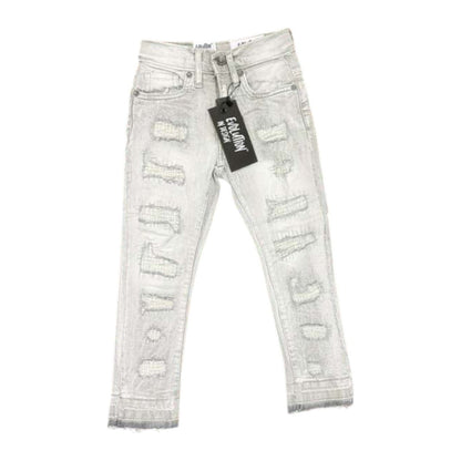 Evolution in Design Boys' Mended Slim Jean — Grey, view 9