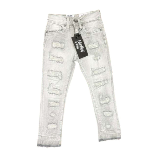 Evolution in Design Boys' Mended Slim Jean — Grey