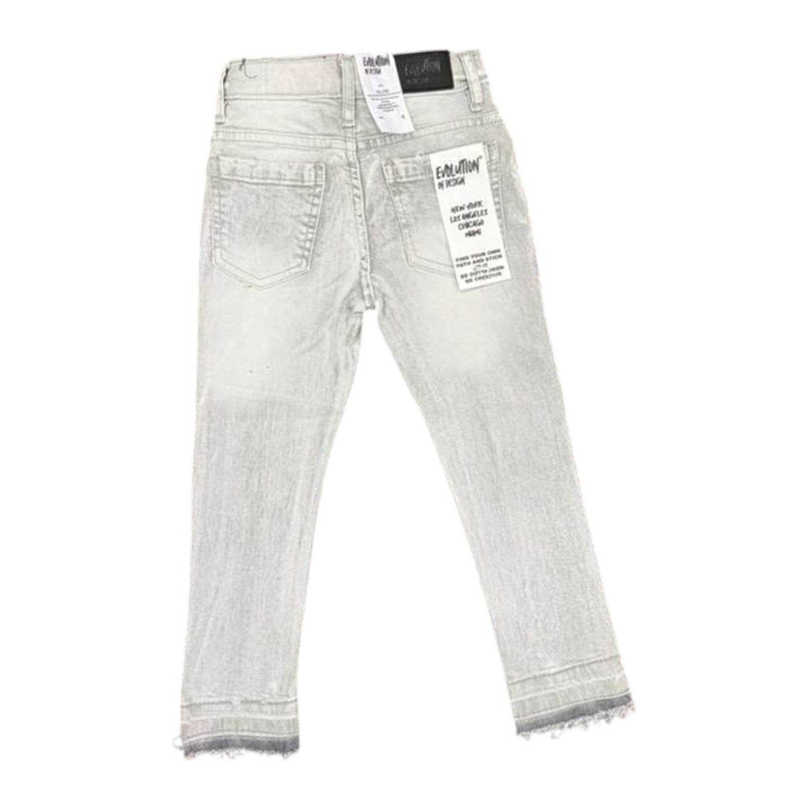 Evolution in Design Boys' Mended Slim Jean — Grey, view 4